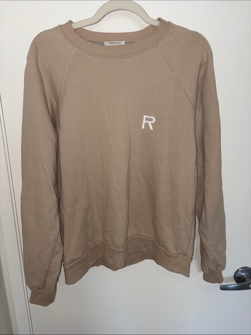 Ragdoll women’s Beige Crewneck m